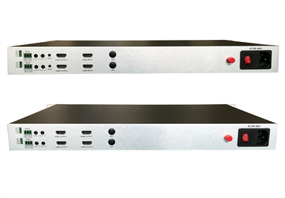 2路正向HDMI+音频+RS232无压缩光端机