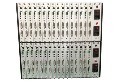 8路双向DVI+音频+RS232无压缩光端机